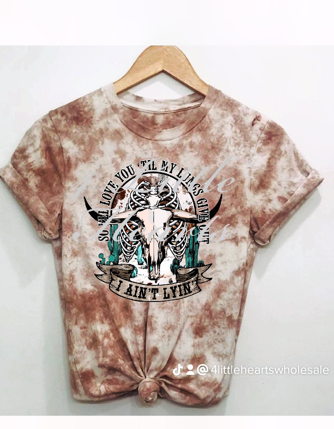 Til my lungs give out graphic tee