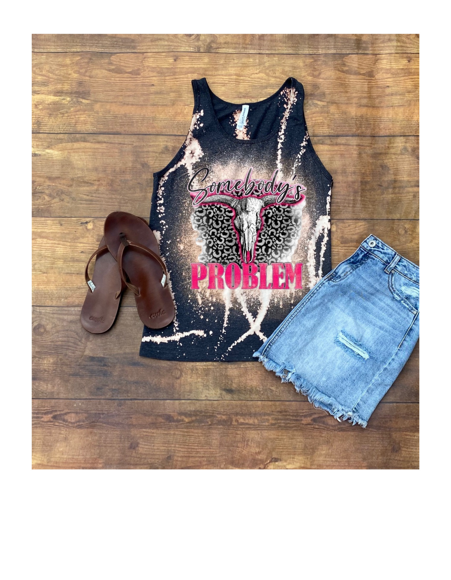 Somebody's problem bleached tank