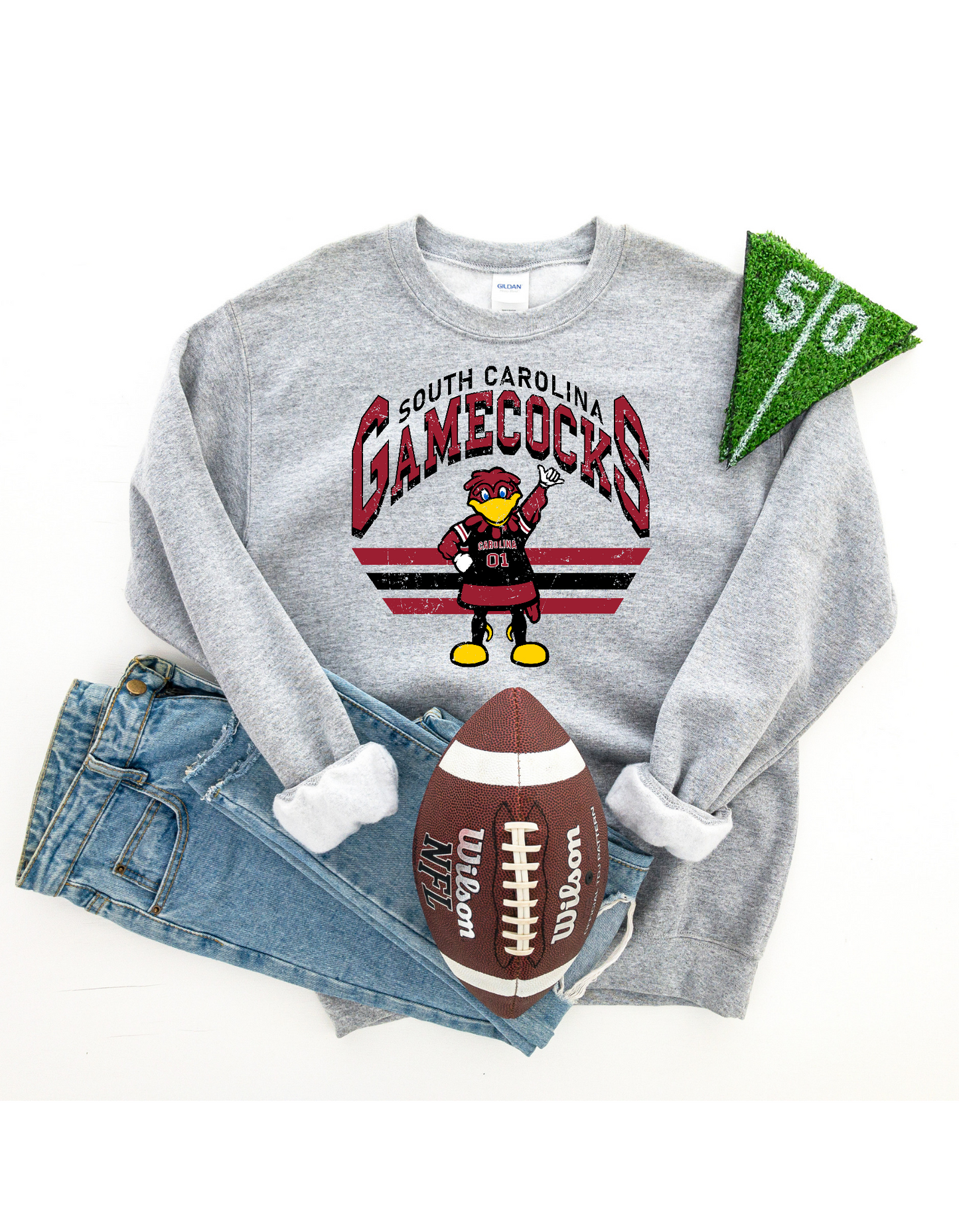 Vintage retro College football sweatshirts / t shirts