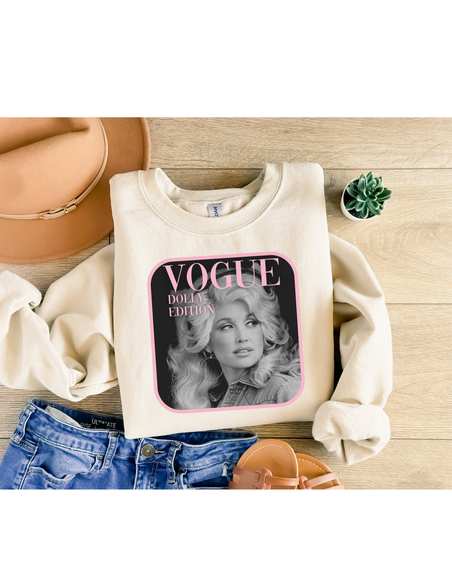 Vogue Dolly Edition crewneck sweatshirt