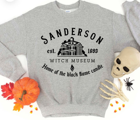 Sanderson witch museum sweatshirt