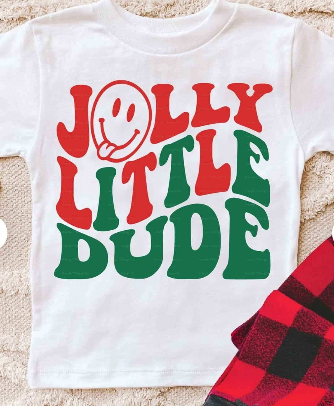 Jolly little dude kids graphic tee