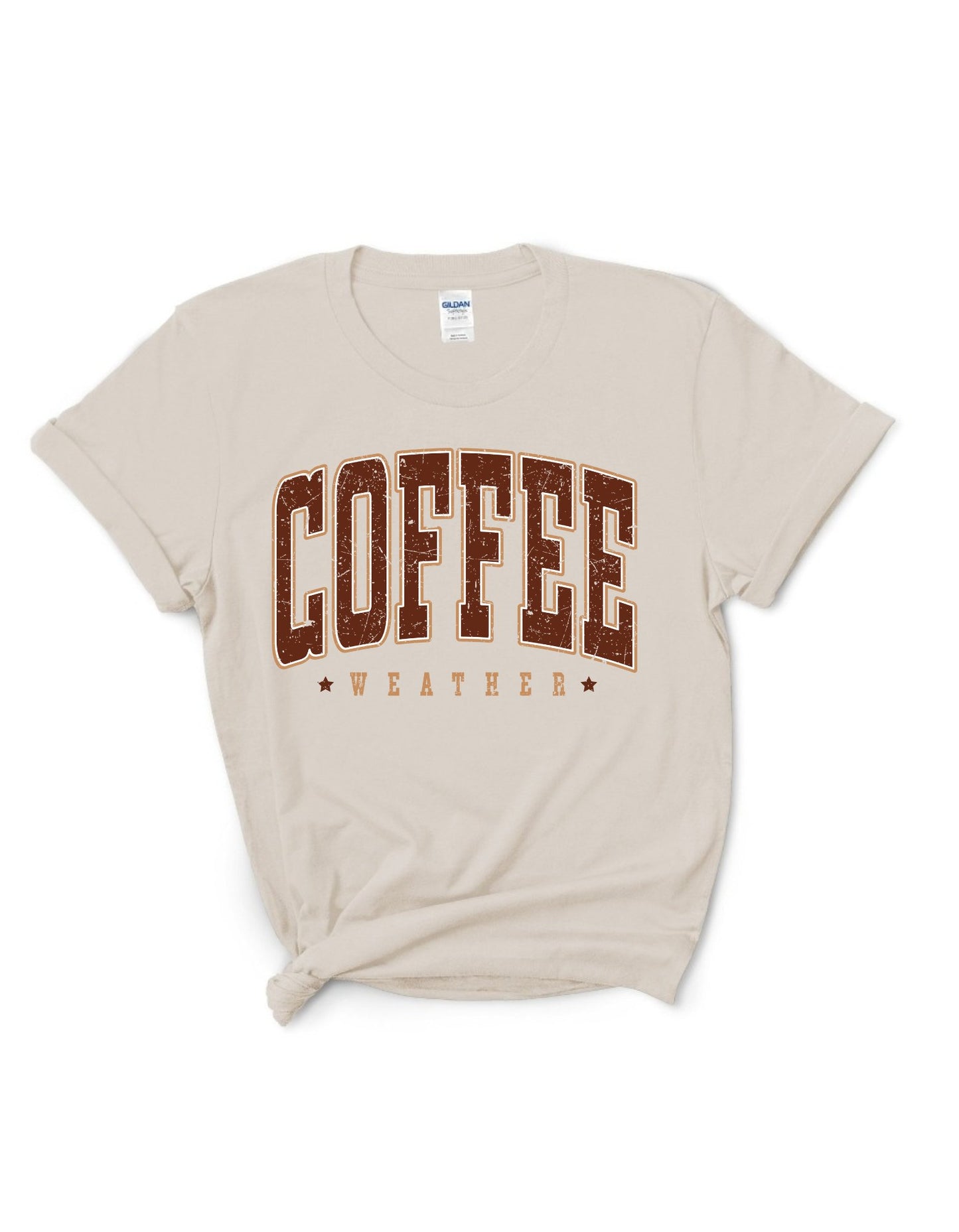 Coffee graphic t shirt / sweatshirt - 4 little hearts