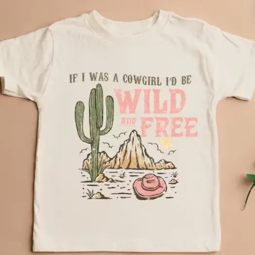 wild & free toddler graphic T shirt