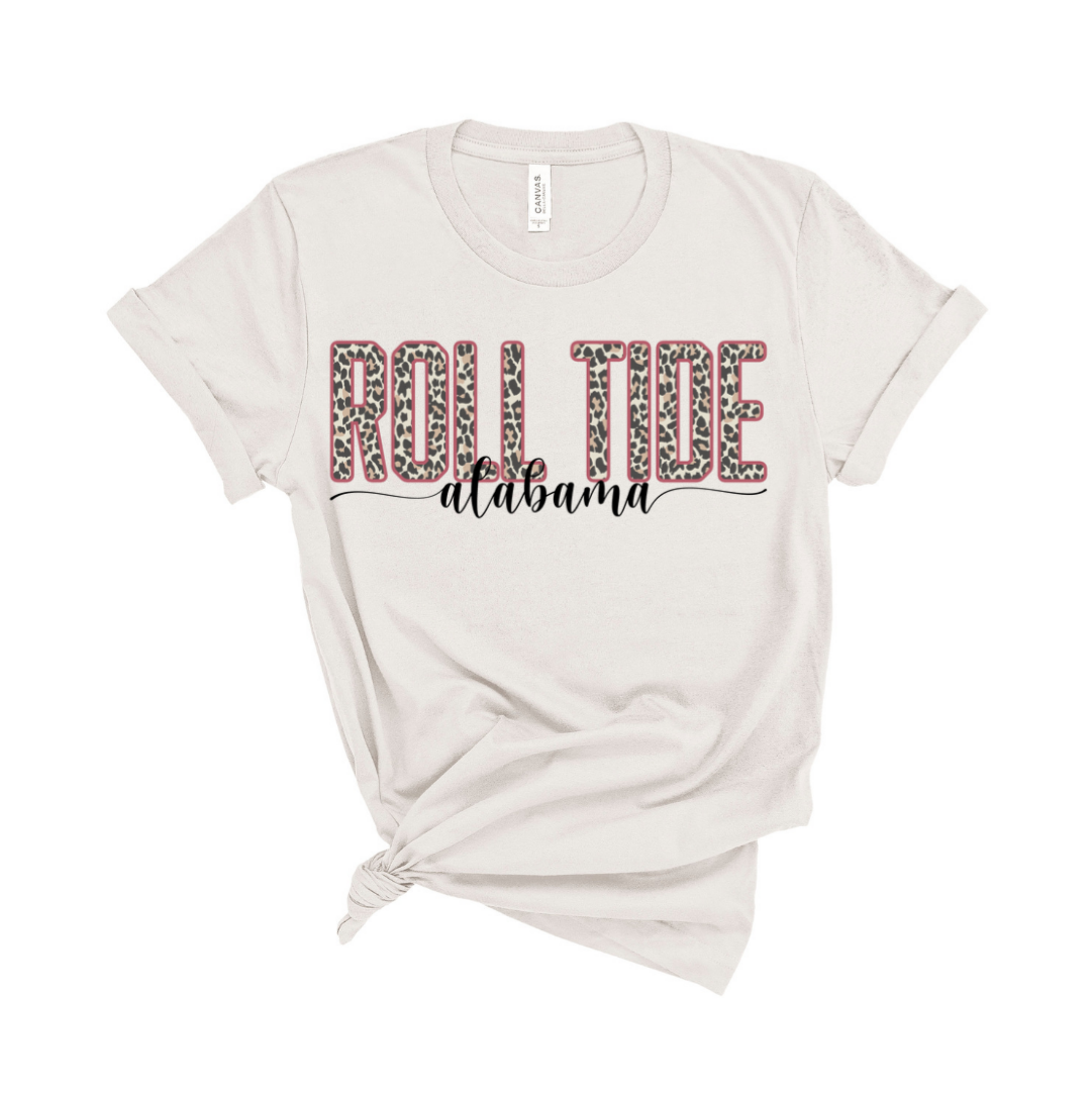 Roll Tide Alabama graphic shirt - 4 little hearts