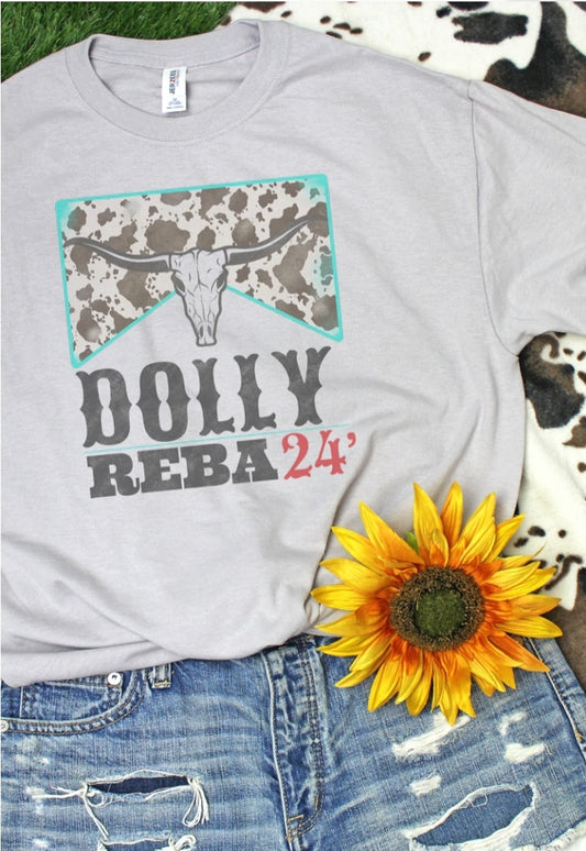 Dolly reba 24 t shirt - 4 little hearts