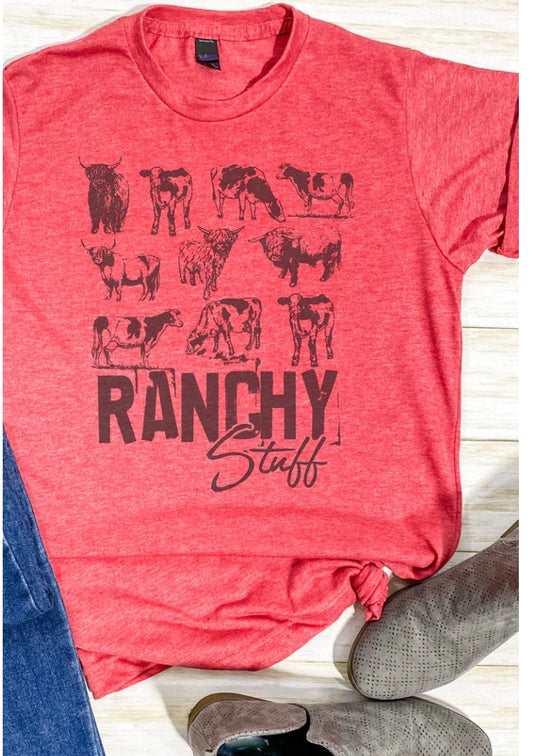 Ranchy stuff graphic tee